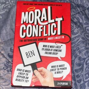 Kohl's Moral Conflict Party Game - Red